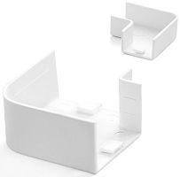 Угол плоский для кабель-канала Промрукав 16x16мм белый  картинка